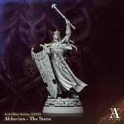 Elf Lord Eldritch Knight Fighter | 28mm, 32mm,54mm, 75mm, 100mm Scales | Dungeons and Dragons | Pathfinder | - Only-Games