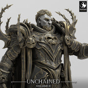 Oathbreaker Paladin, Fighter Battlemaster Great Sword PC / NPC, DnD 5e Unpainted Mini| 28mm, 32mm,54mm,75mm,100mm Scales |Dungeons & Dragons - Only-Games