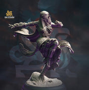 Female Elf Monk Sorcerer Druid Miniature | 28mm, 32mm,54mm,75mm,100mm Scales | Dungeons & Dragons, Pathfinder | DM Stash | Role playing game - Only-Games