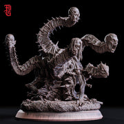 False Hydra, Monstrosity Fiend, Undead |4 sizes Medium,Large,Huge,Gargantuan| Boss Monster Mini - D&D 5e Pathfinder Figurine | Flesh of Gods - Only-Games