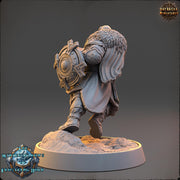 War Domain Cleric, Paladin PC /NPC Unpainted | 28mm,32mm,54mm,75mm,100mm Scales | Dungeons and Dragons | Pathfinder | Daybreak Miniatures - Only-Games