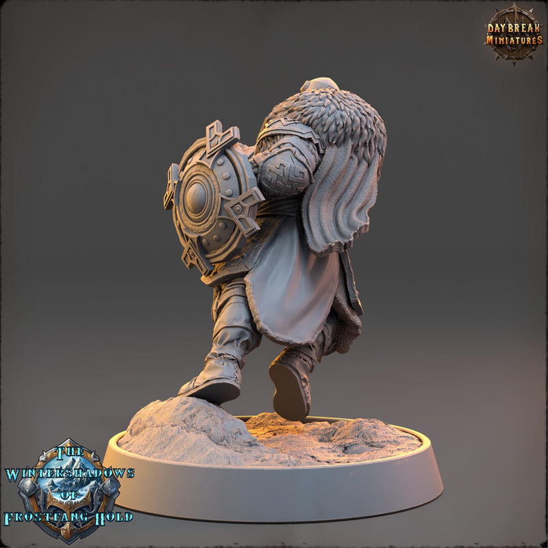 War Domain Cleric, Paladin PC /NPC Unpainted | 28mm,32mm,54mm,75mm,100mm Scales | Dungeons and Dragons | Pathfinder | Daybreak Miniatures - Only-Games