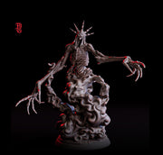 Wraith Undead, Demon Fiend, Resin Miniature | 28mm, 32mm,54mm, 75mm,100mm Scale  | Dungeons and Dragons D&D 5e Pathfinder | Flesh of Gods - Only-Games