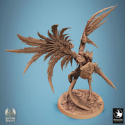 Winged Paladin, Male Celestial Angel, Solar, Deva (2 Poses), DnD 5e Unpainted Mini | 28mm, 32mm,54mm,75mm,100mm Scales |Dungeons & Dragons - Only-Games