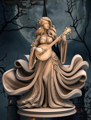 Human Female Bard, Rogue Arcane Trickster, Thief PC NPC Miniature NSFW Topless versions | 28mm,32mm,54mm,75mm,100mm Scales |DnD 5e - Only-Games