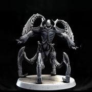 Sci-Fi Miniature Robot Enfield Dragoon, H.R Giger Style | Base Diameter Sizes: 50mm, 65mm,80mm | Resin Mini | Mini Monster Mayhem - Only-Games