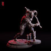 Human Jester Rogue, Thief, Assassin, Arcane Trickster | 28mm,32mm,54mm,75mm,100mm Scale Resin Miniature | Dungeons & Dragons |Flesh of Gods - Only-Games