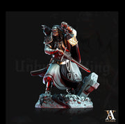 Human Fighter, Eldritch Knight, Hexblade Warlock, Witch Hunter, Monster Slayer Ranger | 28mm,32mm,54mm,75mm,100mm Scale | Figure mini D&D 5e - Only-Games