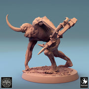 Putrid Fiend Demon, Flesh Golem Eldritch Horror, DnD Unpainted Miniature| 28mm, 32mm (proxy size),54mm,75mm,100mm Scales Dungeons & Dragons - Only-Games