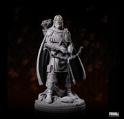 Half-Elf Male Ranger Fighter PC / NPC Miniature | 28mm,32mm,54mm,75mm,100mm Scales | Dungeons and Dragons | Pathfinder | Role playing Figure - Only-Games