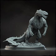Thundralisk the Swift Fury, Gargantuan Lizard Monster (4 sizes) D&D  Miniature | 265mm Long | Resin Statue Figurine  Dungeons and Dragons 5e - Only-Games