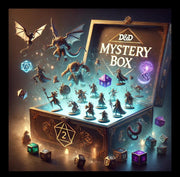 Miniatures Mystery Box D&D 5e Fantasy box of 5 or 10 minis + bases included | No Duplicates | Dungeons and Dragons Miniatures | Pathfinder | - Only-Games