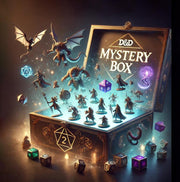 Miniatures Mystery Box D&D 5e Fantasy box of 5 or 10 minis + bases included | No Duplicates | Dungeons and Dragons Miniatures | Pathfinder | - Only-Games