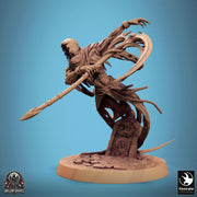 Ghost Undead Monster, Scythe or Sword Options (5 sizes), DnD 5e Unpainted Mini| 28mm, 32mm,54mm,75mm,100mm Scales | Dungeons & Dragons - Only-Games