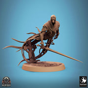 Ghost Undead Monster, Scythe or Sword Options (5 sizes), DnD 5e Unpainted Mini| 28mm, 32mm,54mm,75mm,100mm Scales | Dungeons & Dragons - Only-Games