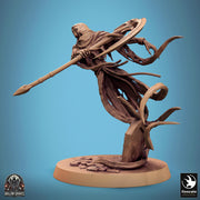 Ghost Undead Monster, Scythe or Sword Options (5 sizes), DnD 5e Unpainted Mini| 28mm, 32mm,54mm,75mm,100mm Scales | Dungeons & Dragons - Only-Games