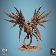 Winged Paladin, Male Celestial Angel, Solar, Deva (2 Poses), DnD 5e Unpainted Mini | 28mm, 32mm,54mm,75mm,100mm Scales |Dungeons & Dragons - Only-Games