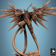 Winged Paladin, Male Celestial Angel, Solar, Deva (2 Poses), DnD 5e Unpainted Mini | 28mm, 32mm,54mm,75mm,100mm Scales |Dungeons & Dragons - Only-Games