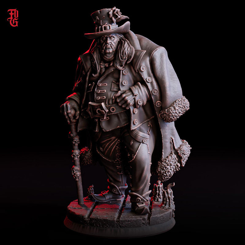 Wizard Illusionist, Warlock, Sorcerer PC NPC | 28mm, 32mm,54mm, 75mm, 100mm Scale Resin Miniature | Dungeons and Dragons | Flesh of Gods - Only-Games