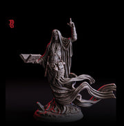 Male Warlock, Sorcerer, Cleric PC / NPC  | 28mm,32mm,54mm75mm,100mm Scales | Player Character Mini D&D 5e Pathfinder Figure |Flesh of Gods - Only-Games