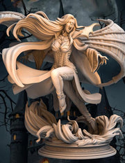 Female Vampire Lord Strahd NPC Miniature NSFW Topless versions | 28mm,32mm,54mm,75mm,100mm Scales | Dungeons & Dragons DnD 5e - Only-Games