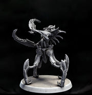 Sci-Fi Miniature Robot Enfield Dragoon, H.R Giger Style | Base Diameter Sizes: 50mm, 65mm,80mm | Resin Mini | Mini Monster Mayhem - Only-Games