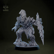 Myconid Adult, fungus ones,  fungus folk, Unpainted Resin Miniature  | 28mm, 32mm,54mm,75mm,100mm  | Dungeons and Dragons | Mammoth Factory - Only-Games