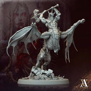 Vampire Lord Mutated Feral Spawn Miniature | 28mm,32mm,54mm Scales | Undead Dungeons & Dragons 5e | Pathfinder | DnD Figurine | RPG Proxy - Only-Games