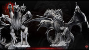 Tiamat God Dragon Queen of Chaos (3 sizes) D&D Miniature | 360mm Wing Span,175mm Height | Resin Figurine |Dungeons and Dragons 5e Pathfinder - Only-Games