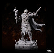 Death Knight, Oathbreaker Paladin Sword PC NPC | 28mm,32mm,54mm, 75mm, 100mm Scales| Dungeons & Dragons| Pathfinder | - Only-Games