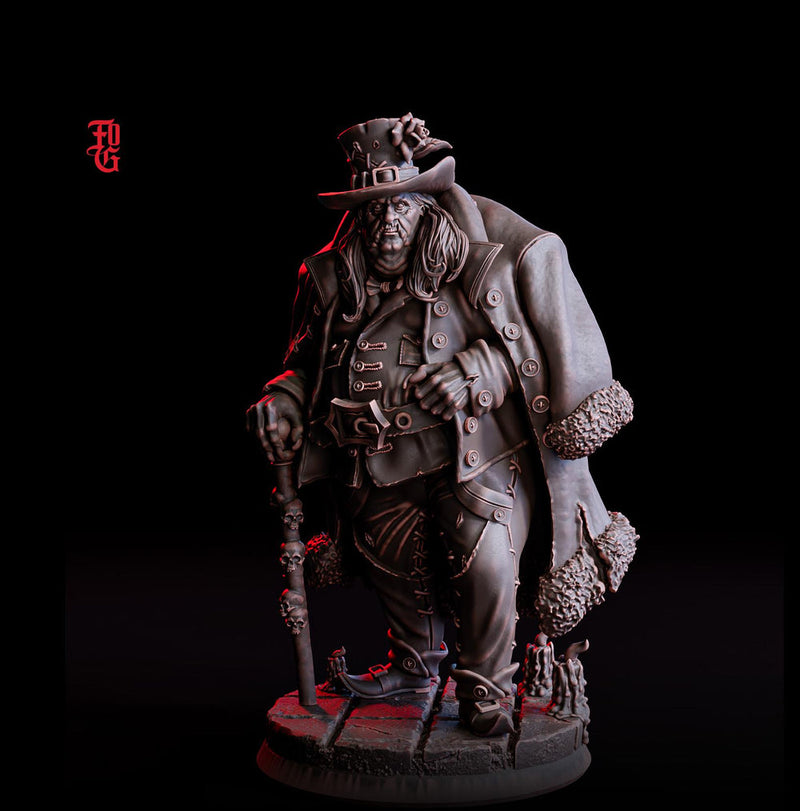 Wizard Illusionist, Warlock, Sorcerer PC NPC | 28mm, 32mm,54mm, 75mm, 100mm Scale Resin Miniature | Dungeons and Dragons | Flesh of Gods - Only-Games