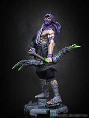 Human  Rogue Assassin Ranger Ninja PC NPC | UNPAINTED Miniature | 28mm,32mm,54mm,75mm,100mm Scales | Pathfinder Figure DnD | Figurine - Only-Games