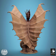 Ancient Legendary Gold Dragon (4 sizes) D&D Resin Miniature | 290mm Wing Span, 217mm Height | Dungeons and Dragons 5e Pathfinder| Great gift - Only-Games
