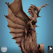 Ancient Legendary Gold Dragon (4 sizes) D&D Resin Miniature | 290mm Wing Span, 217mm Height | Dungeons and Dragons 5e Pathfinder| Great gift - Only-Games