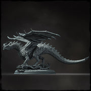 Chromatic Dragon (4 sizes) D&D  Unpainted Miniature |  250mm Long, 250mm Wing Span | Resin Dragon Statue | Figurine  Dungeons and Dragons 5e - Only-Games