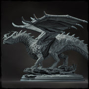 Chromatic Dragon (4 sizes) D&D  Unpainted Miniature |  250mm Long, 250mm Wing Span | Resin Dragon Statue | Figurine  Dungeons and Dragons 5e - Only-Games