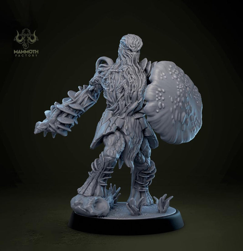 Myconid Adult, fungus ones,  fungus folk, Unpainted Resin Miniature  | 28mm, 32mm,54mm,75mm,100mm  |Dungeons and Dragons |Mammoth Factory - Only-Games