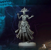 Hag, Witch, Sorcerer, Warlock, Undead, Necromancer | 28mm,32mm,54mm,75mm,100mm Scales| Dungeons and Dragons | Pathfinder | Archvillain Games - Only-Games