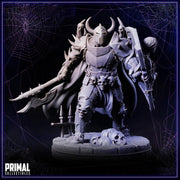 Death Knight, Oathbreaker Paladin Axe and Cadaver Shield PC NPC | 28mm,32mm,54mm, 75mm, 100mm Scales| Dungeons & Dragons| Pathfinder | - Only-Games