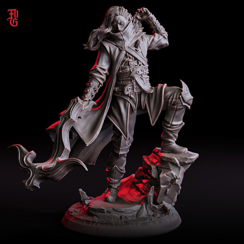 Elven Rogue, Ranger, Fighter Crossbow Expert | 28mm,32mm,54mm,75mm,100mm Scales |Player Character Mini | D&D 5e Pathfinder | Flesh of Gods - Only-Games