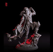 Elven Rogue, Ranger, Fighter Crossbow Expert | 28mm,32mm,54mm,75mm,100mm Scales |Player Character Mini | D&D 5e Pathfinder | Flesh of Gods - Only-Games