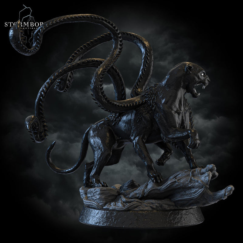 Displacer Beast, Phase Panther | Scales 28mm,32mm,54mm, 75mm | Megaboss | Dungeons and Dragons | Pathfinder | - Only-Games