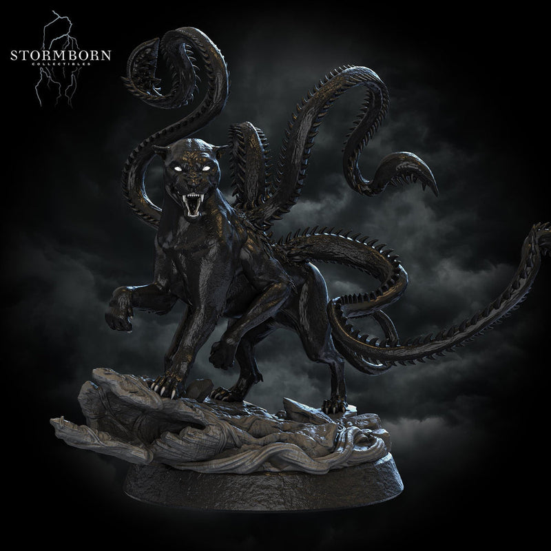 Displacer Beast, Phase Panther | Scales 28mm,32mm,54mm, 75mm | Megaboss | Dungeons and Dragons | Pathfinder | - Only-Games