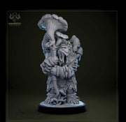 Myconid Sovereign Adult, fungus ones,  fungus folk, Unpainted Resin Mini | 28mm,32mm,54mm,75mm,100mm  | Dungeons & Dragons | Mammoth Factory - Only-Games