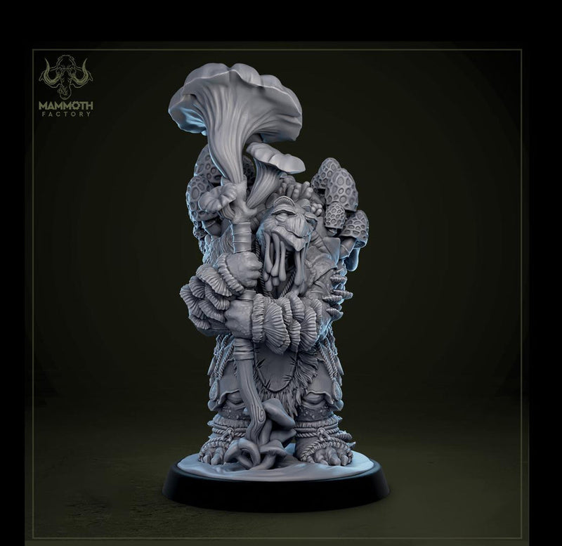 Myconid Sovereign Adult, fungus ones,  fungus folk, Unpainted Resin Mini | 28mm,32mm,54mm,75mm,100mm  | Dungeons & Dragons | Mammoth Factory - Only-Games
