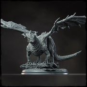 Chromatic Dragon (4 sizes) D&D  Unpainted Miniature |  250mm Long, 250mm Wing Span | Resin Dragon Statue | Figurine  Dungeons and Dragons 5e - Only-Games