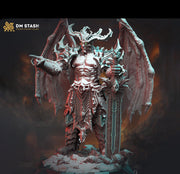 Greater Devil - Horned Devil, Demon Lord | 4 sizes: 35mm,50mm,60mm,75mm Base | Out of the Abyss | Dungeons & Dragons 5e RPG | TPG Wargames - Only-Games