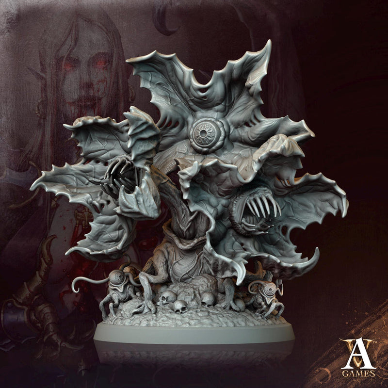 Shambling Mound, Assassin vine, Carnivorous Plant | 4 sizes Medium,Large,Huge,Gargantuan| Mini D&D 5e Pathfinder Figurine |Archvillain Games - Only-Games