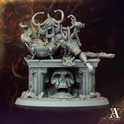 Human Female Sorcerer Warlock Cleric Necromancer |28mm,32mm,54mm,75mm,100mm Scales| Dungeons and Dragons | Pathfinder | Archvillain Games - Only-Games