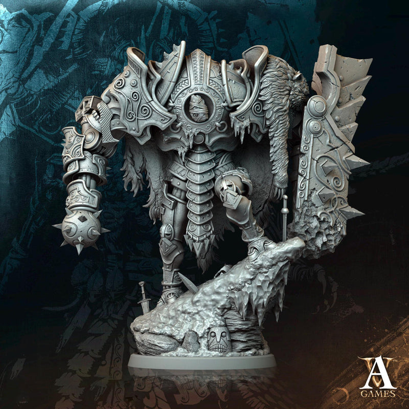 Golem (Small, Medium, Large, Huge), Magical Construct | 30mm,40mm,50mm,75mm Bases | Undead Dungeons and Dragons 5e Miniatures | Pathfinder | - Only-Games